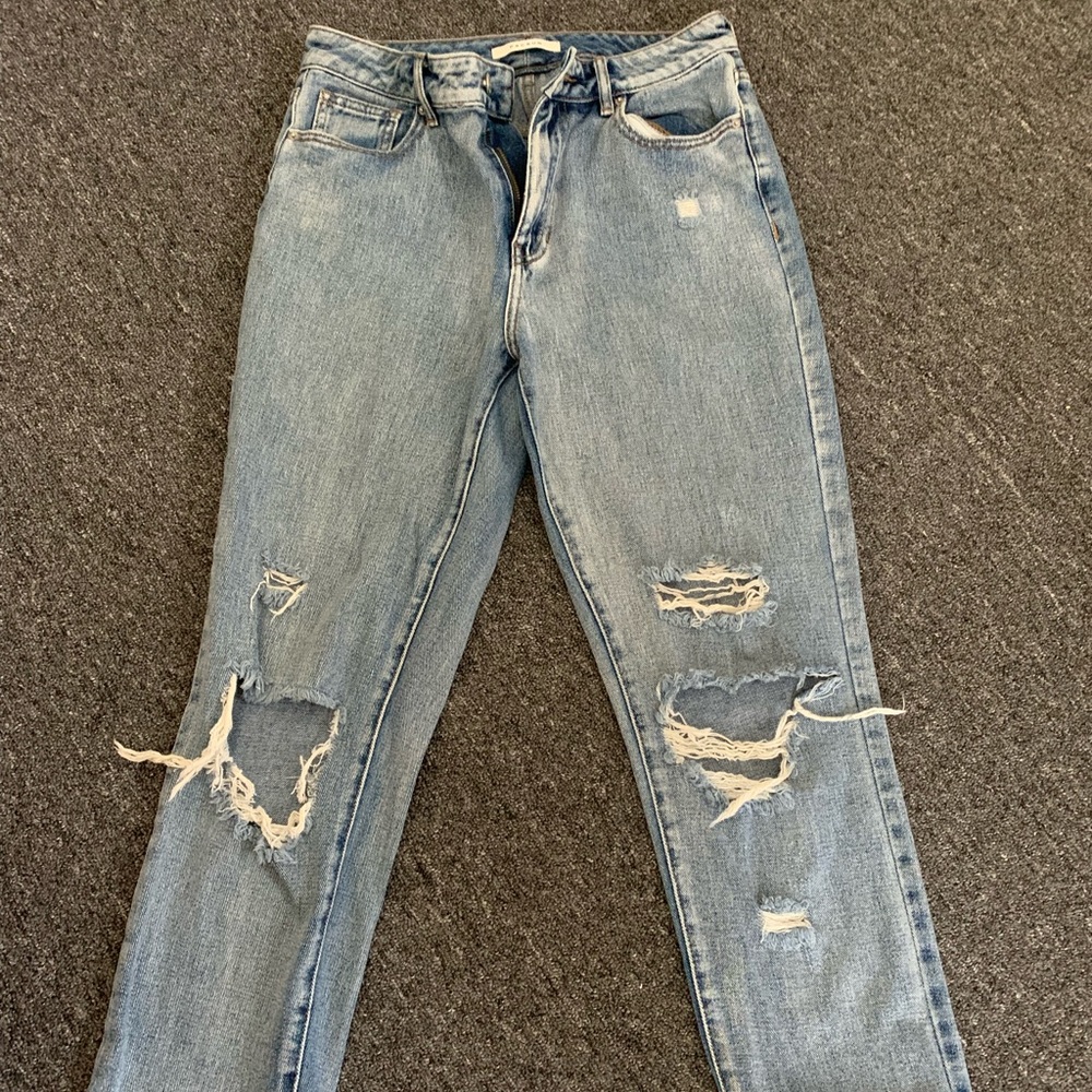 Pacsun ripped mom jeans